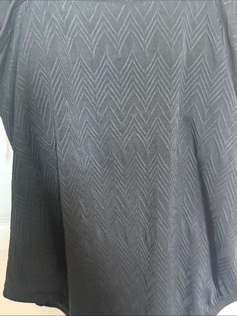 NWT Swim Solutions Black Ruched V-Neck One-Piece Sz 8 - Picture 9 of 9